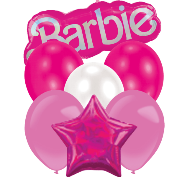 👱🏻‍♀️💄✨ Barbie Balloon Bouquet 🌟𝓑💖