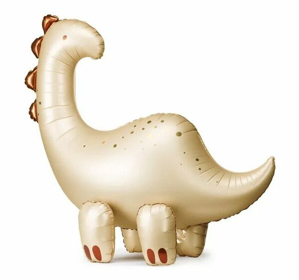 🦕 Standing Foil Balloon – Brontosaurus – 91 x 85 cm  (Includes air-filled)