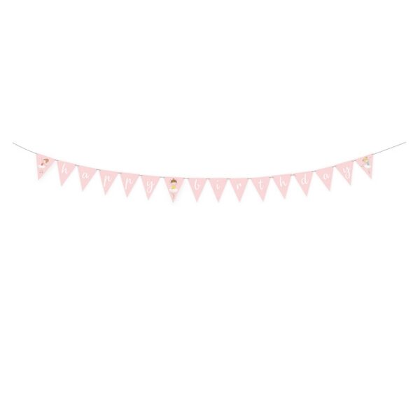 Little Dancer Paper Letter Banner - 180 x 11.2 cm 🎀