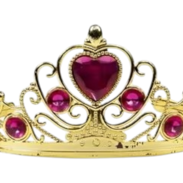 Carnival Gold Heart Crown 👑💖