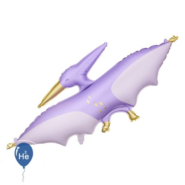 Pterodactyl, Loose Helium Foil Balloon ,120X62 Cm, Mix