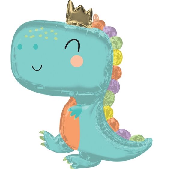 🎈 SuperShape Babysaurus Foil Balloon 76 cm x 78 cm 🦖💚